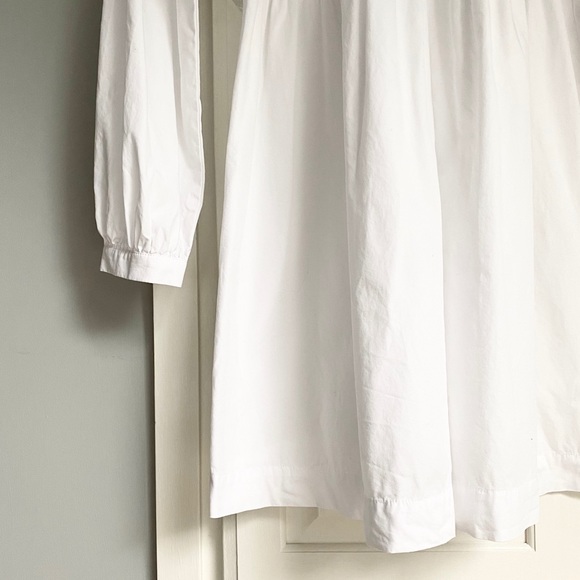 Pleione || Tie Back Poplin Tunic Dress - Picture 7 of 11